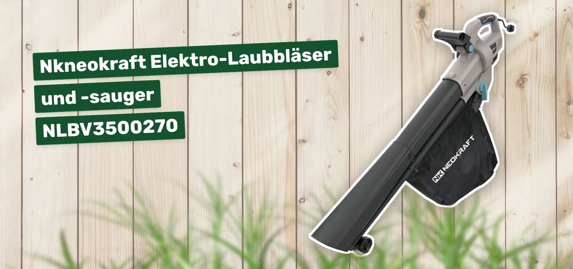 Nkneokraft Elektro-Laubbläser und -sauger NLBV3500270