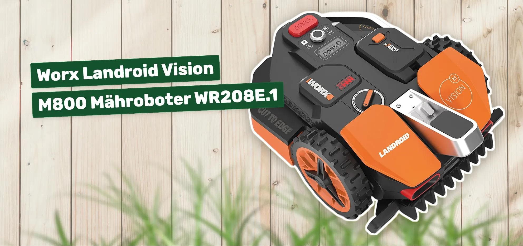 Worx Landroid Vision M800 Mähroboter WR208E.1