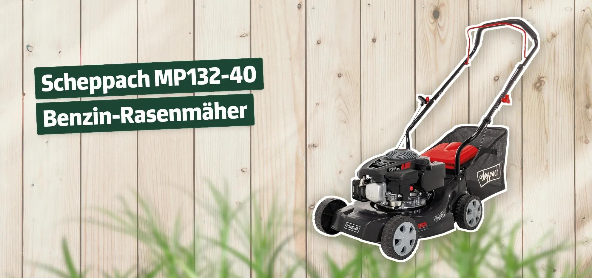 Scheppach MP132-40 Benzin-Rasenmäher