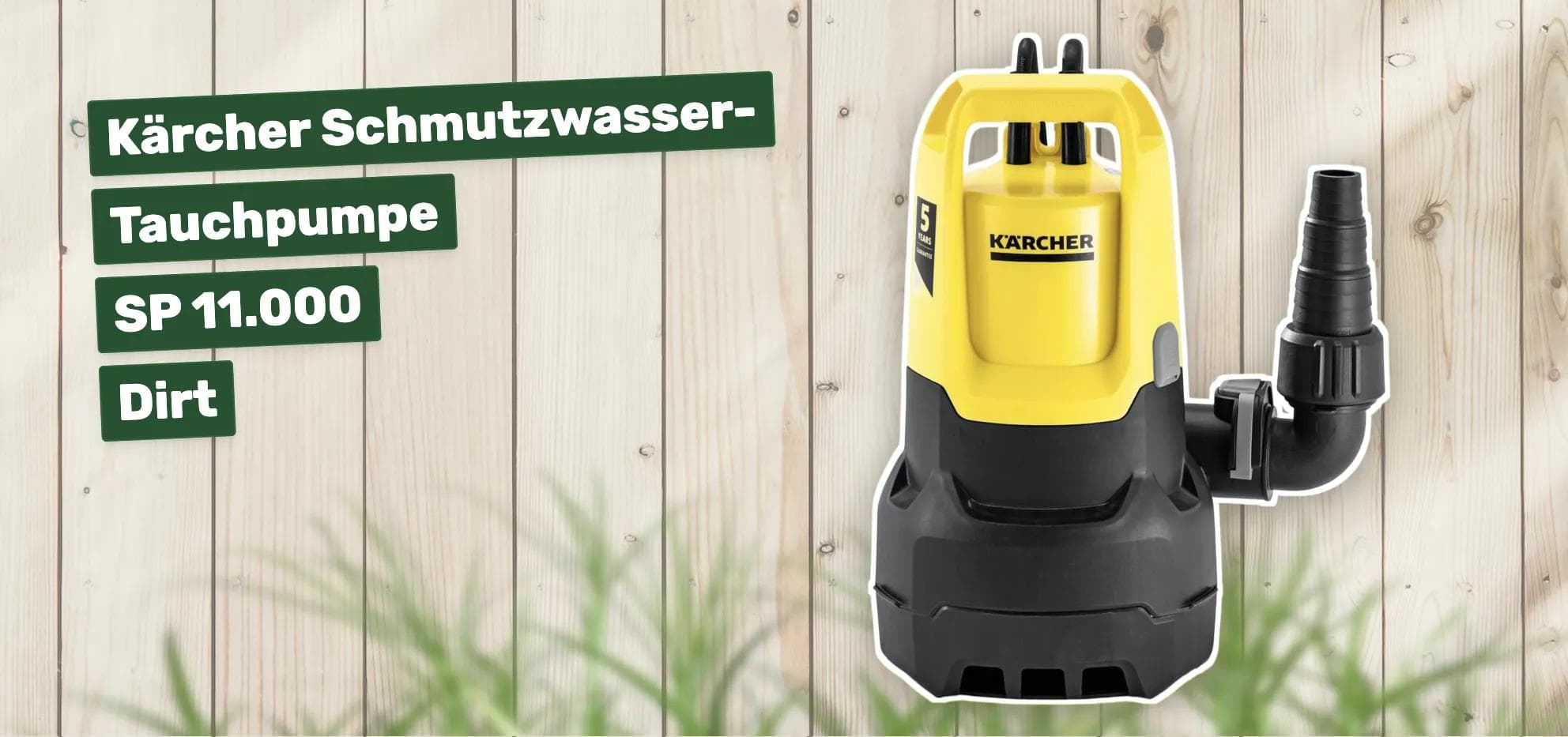 Kärcher Schmutzwasser-Tauchpumpe SP 11.000 Dirt
