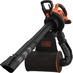 Black+Decker 3-in-1 Elektro-Laubsauger BEBLV300 3000 Watt