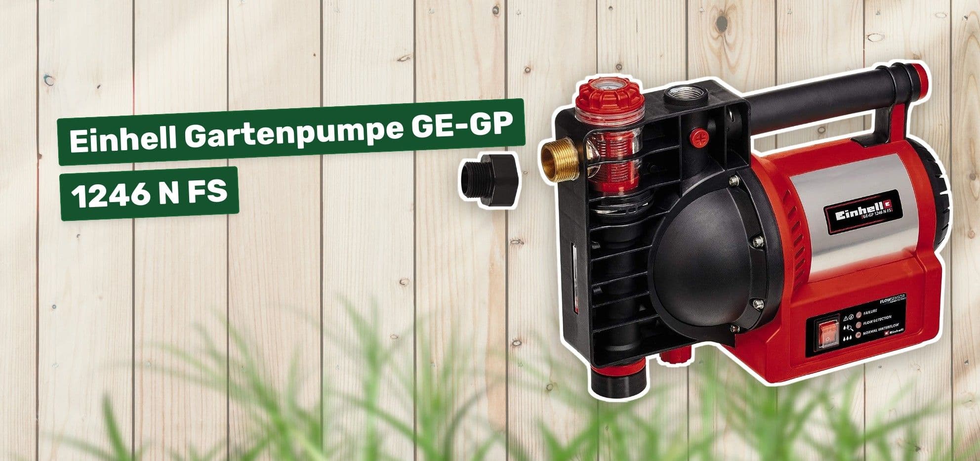 Einhell Gartenpumpe GE-GP 1246 N FS