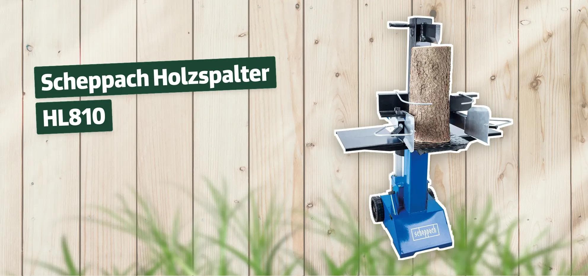 Scheppach Holzspalter HL810