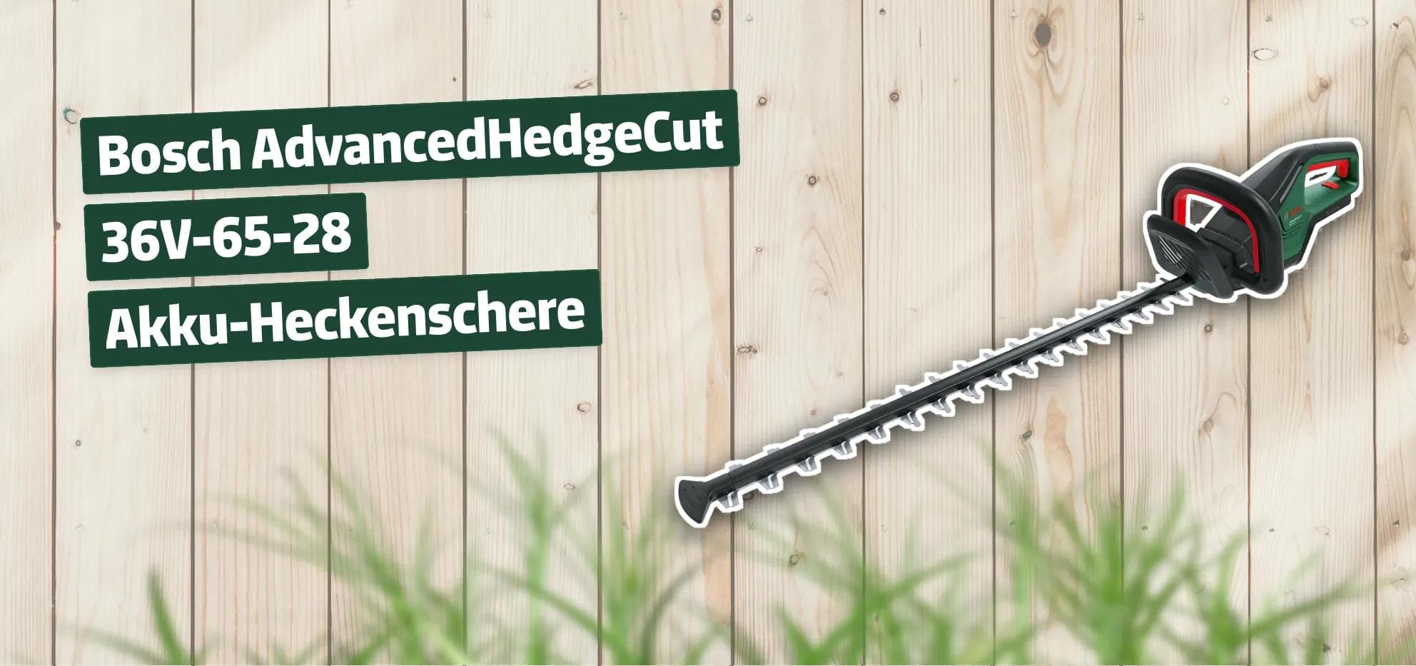 Bosch AdvancedHedgeCut 36V-65-28 Akku-Heckenschere