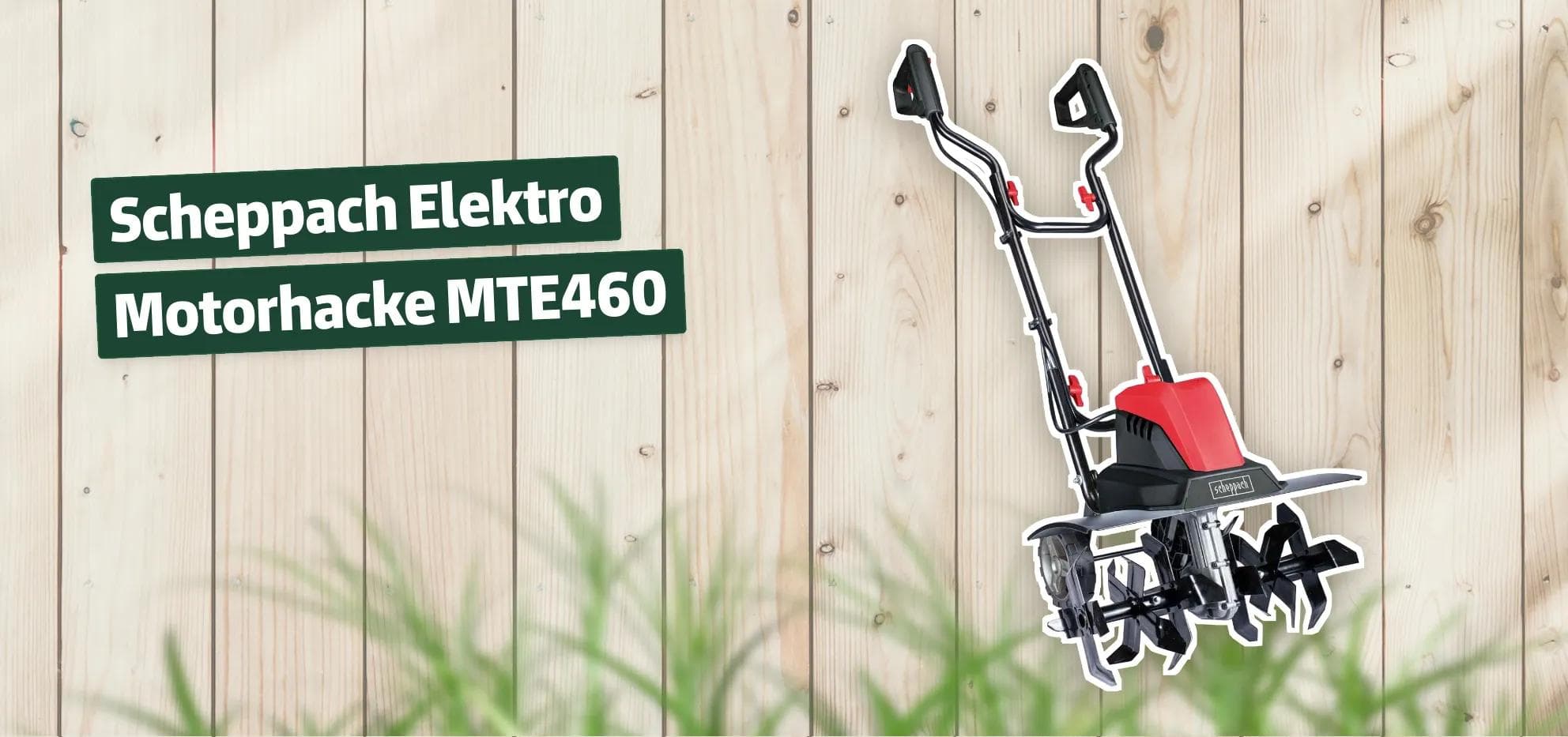 Scheppach Elektro Motorhacke MTE460