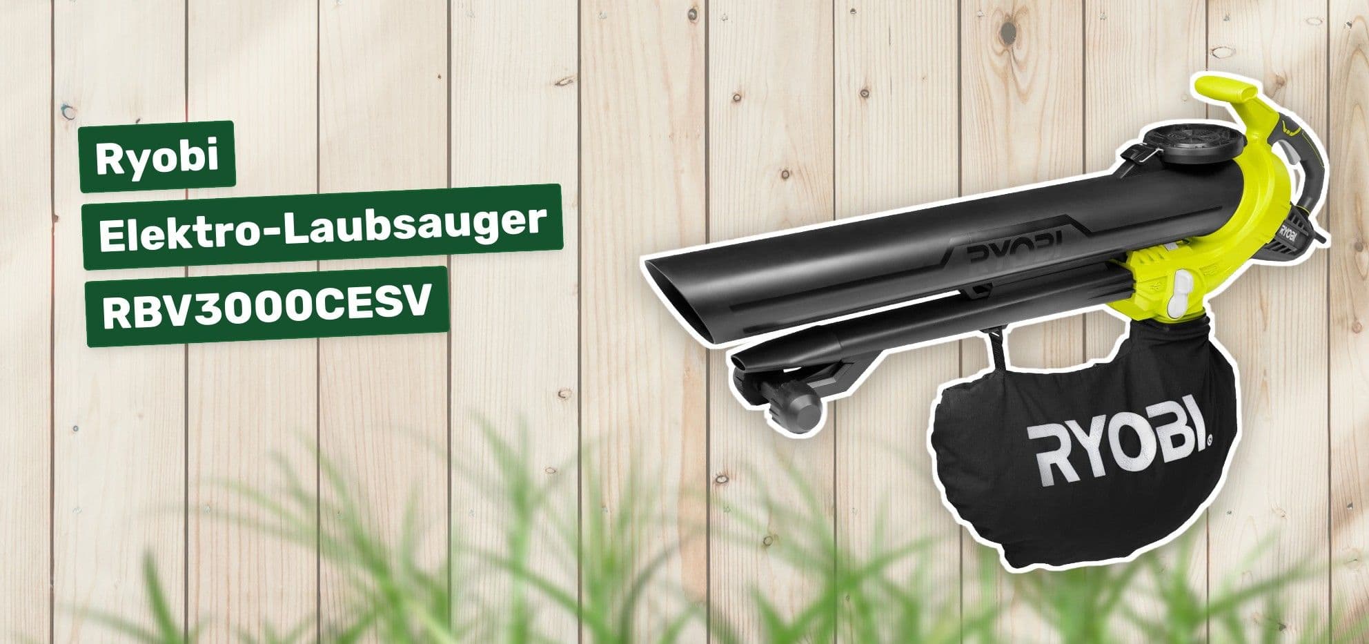 Ryobi Elektro-Laubsauger RBV3000CESV
