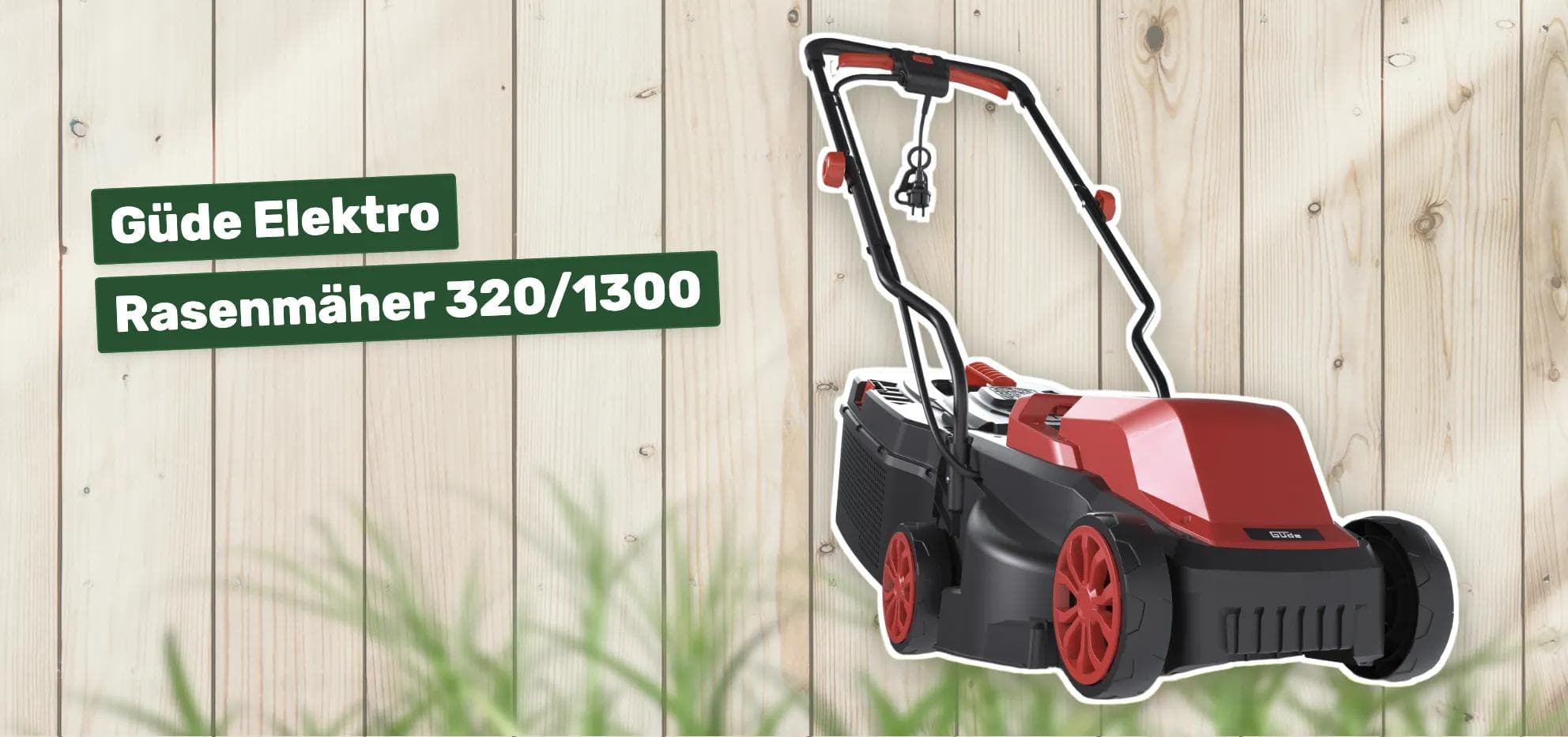 Güde Elektro Rasenmäher 320/1300