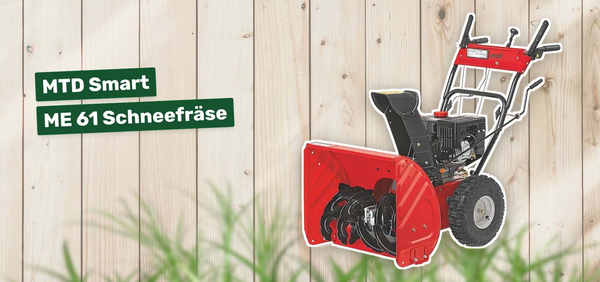 MTD Smart ME 61 Schneefräse