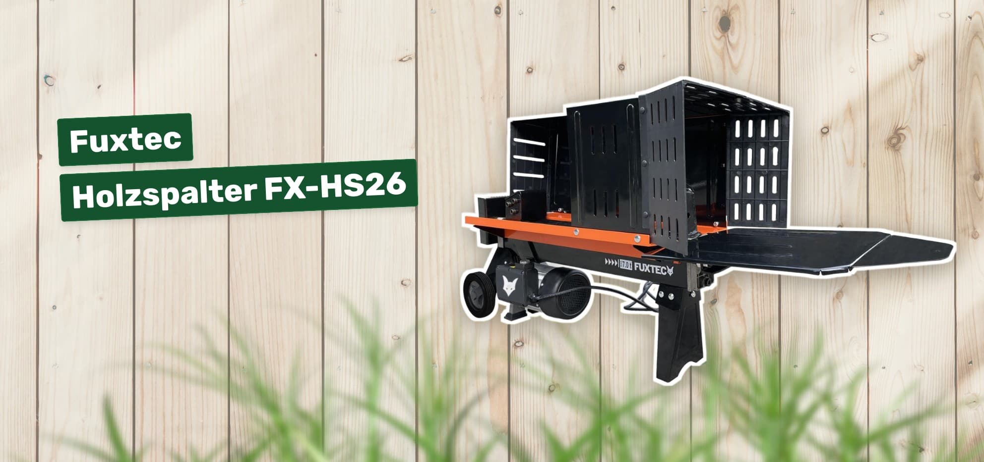 Fuxtec Holzspalter FX-HS26