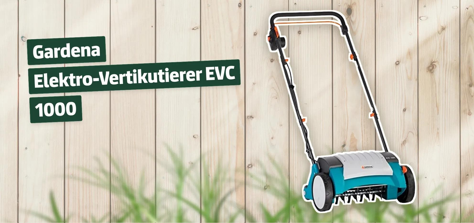 Gardena Elektro-Vertikutierer EVC 1000
