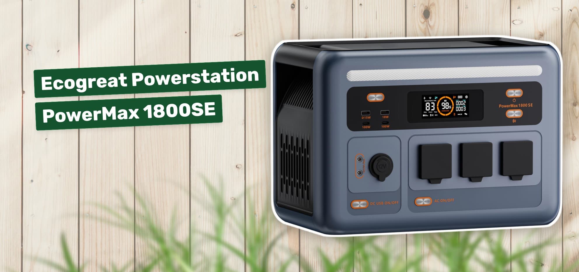 Ecogreat Powerstation PowerMax 1800SE