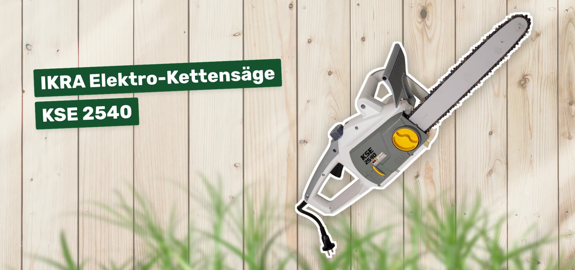 IKRA Elektro-Kettensäge KSE 2540
