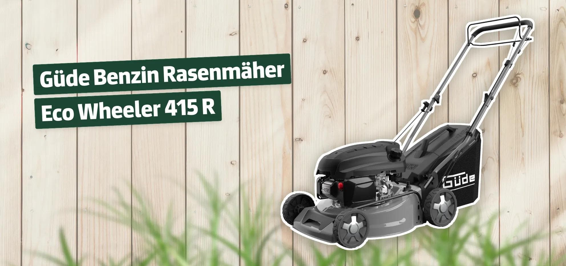 Güde Benzin Rasenmäher Eco Wheeler 415 R