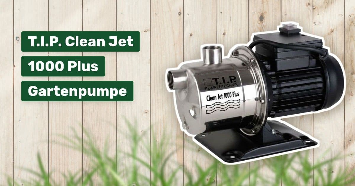 Quick Clean Jet T.I.P. Clean Jet 1000 Plus Test: Starker Garten-Allrounder