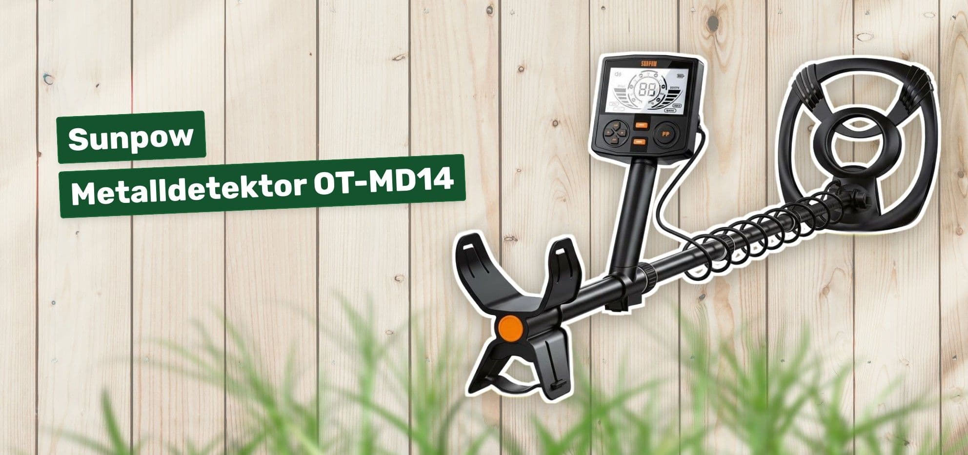 Sunpow Metalldetektor OT-MD14