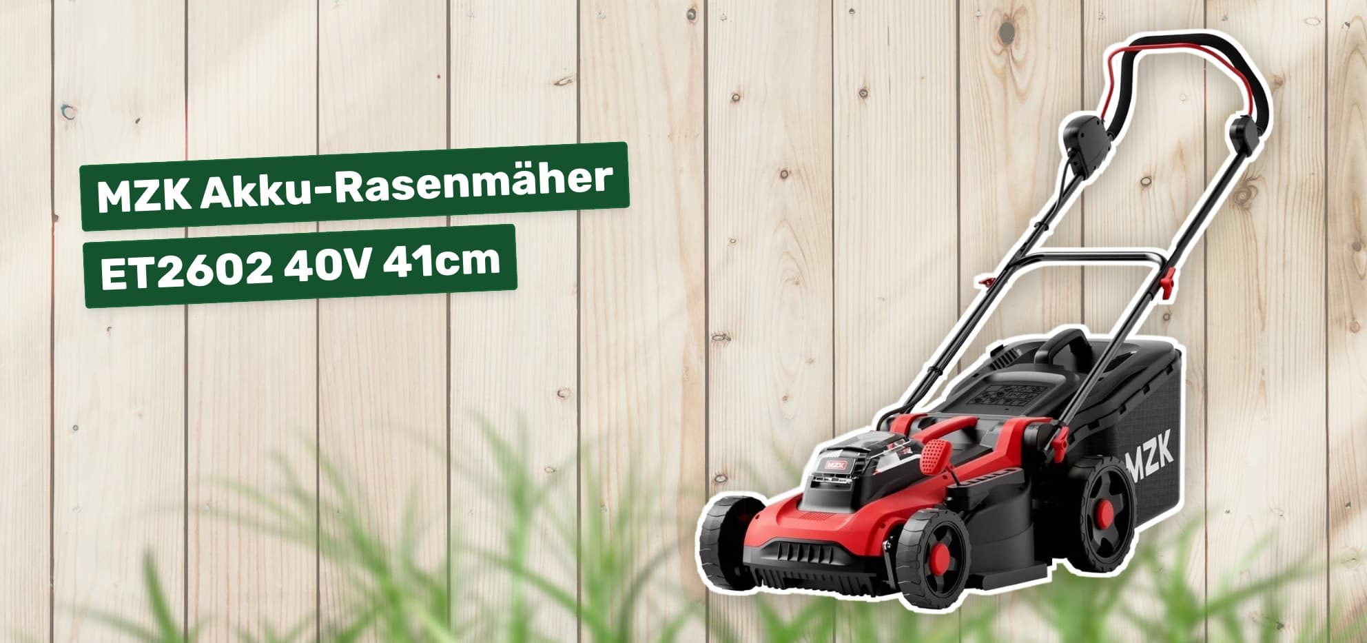 MZK Akku-Rasenmäher ET2602 40V 41cm