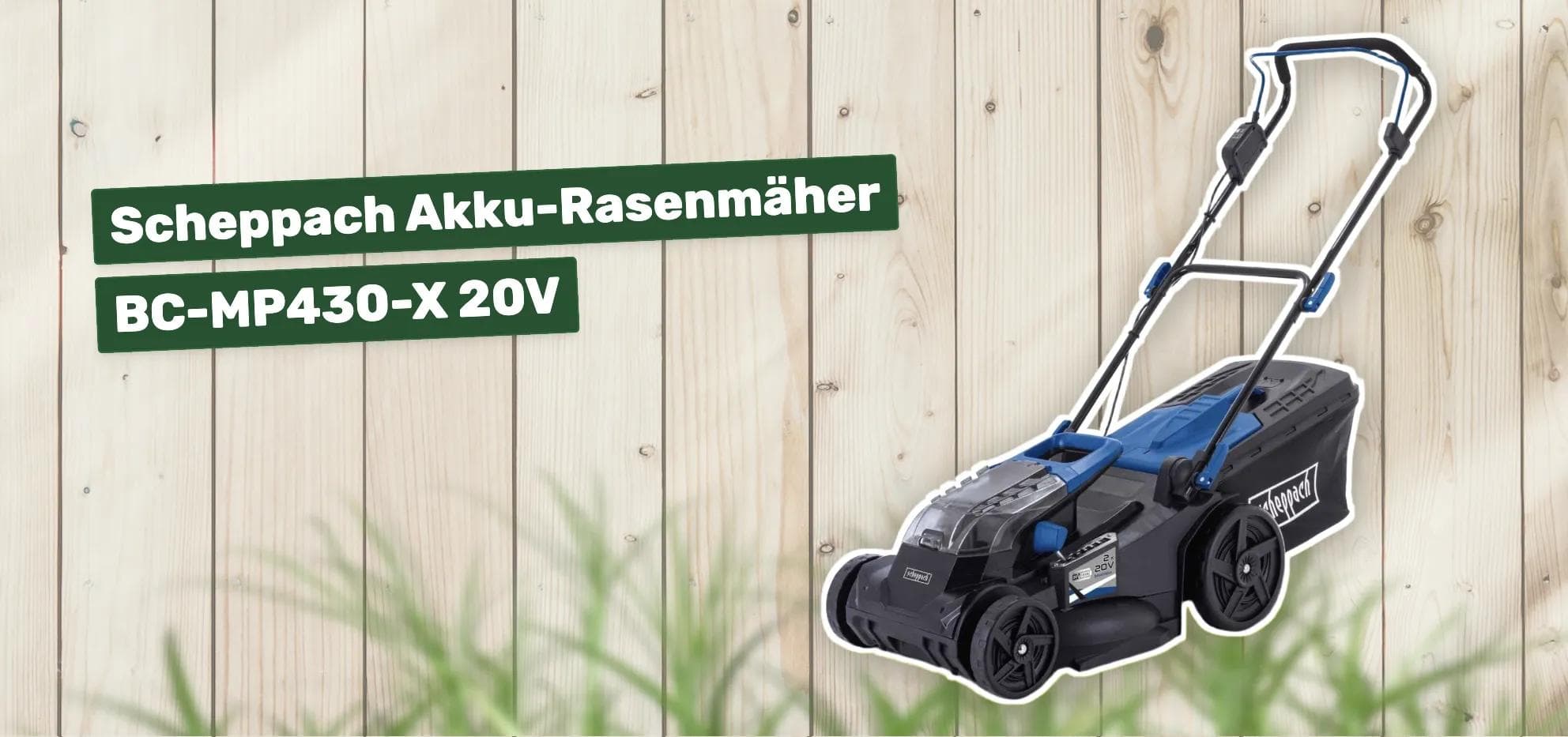 Scheppach Akku-Rasenmäher BC-MP430-X 20V