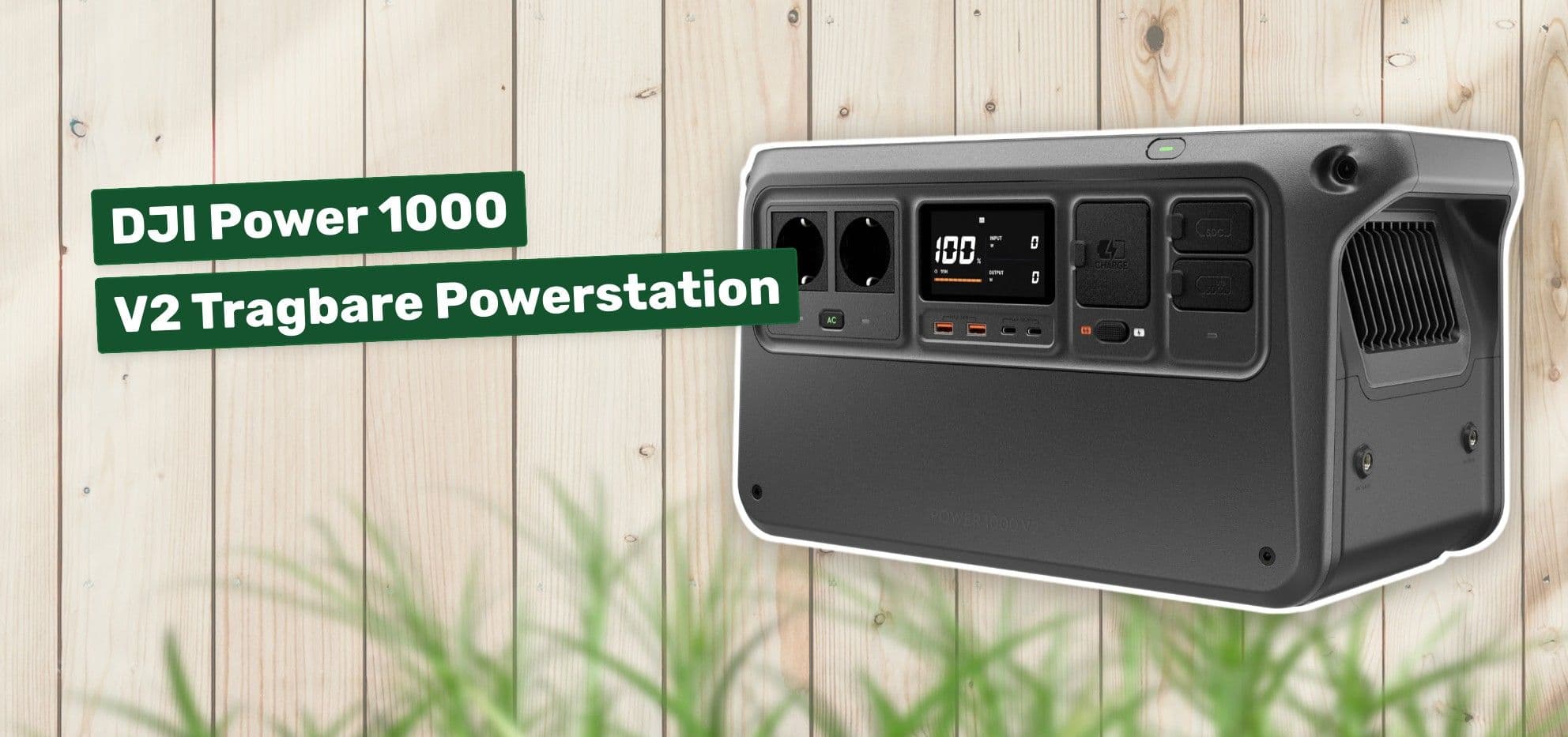 DJI Power 1000 V2 Tragbare Powerstation