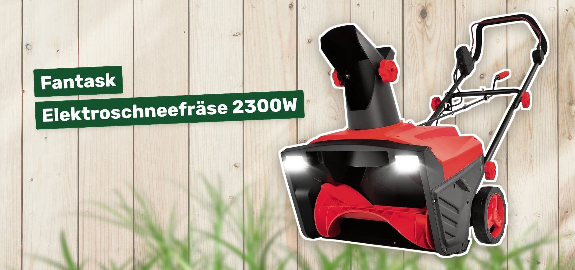 Fantask Elektroschneefräse 2300W