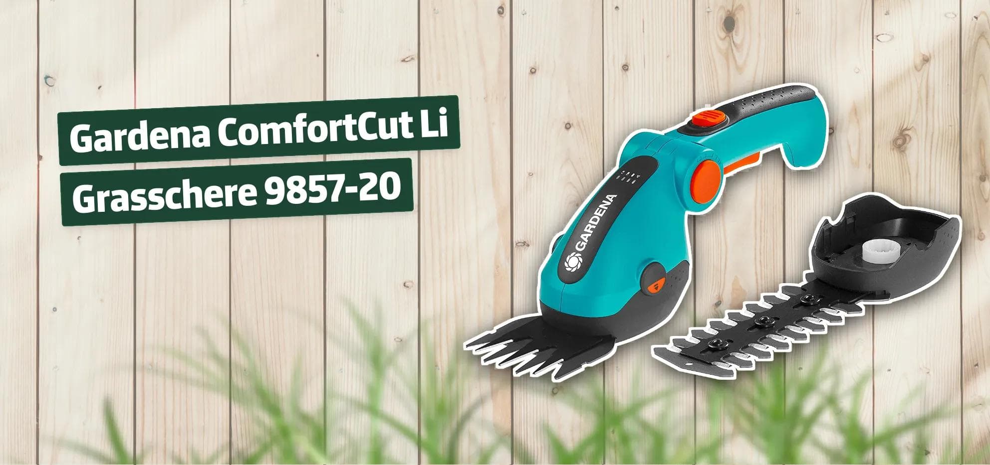 Gardena ComfortCut Li Grasschere 9857-20
