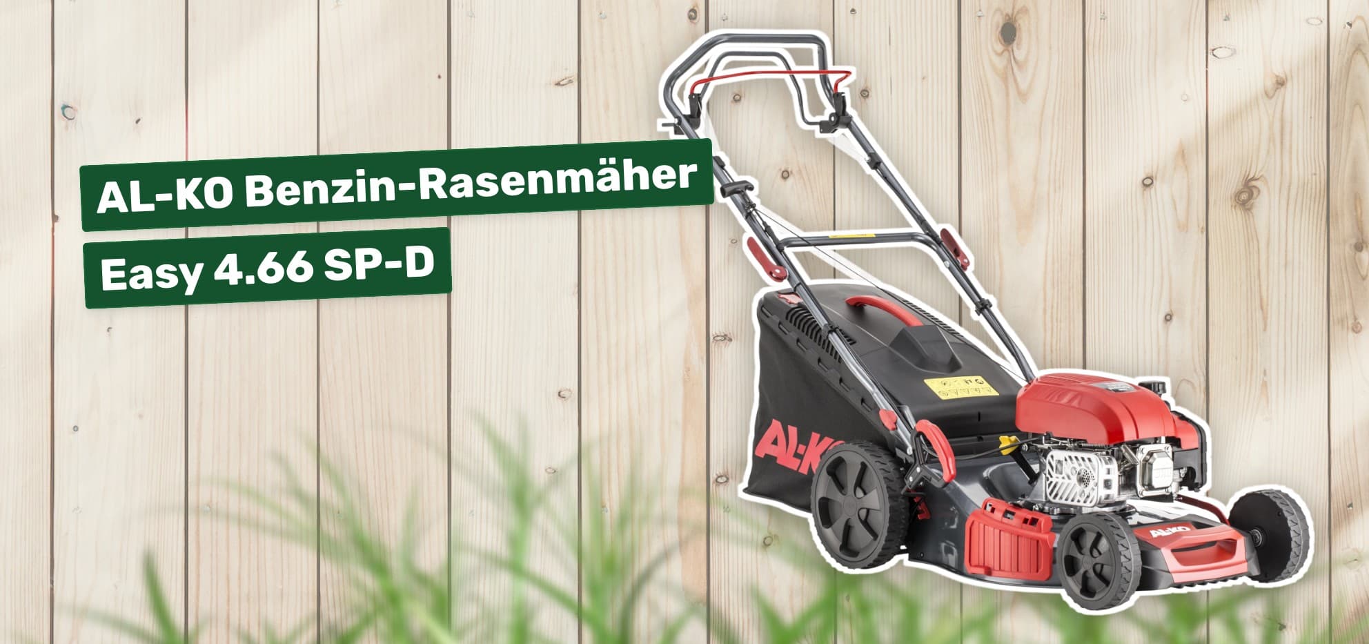 AL-KO Benzin-Rasenmäher Easy 4.66 SP-D
