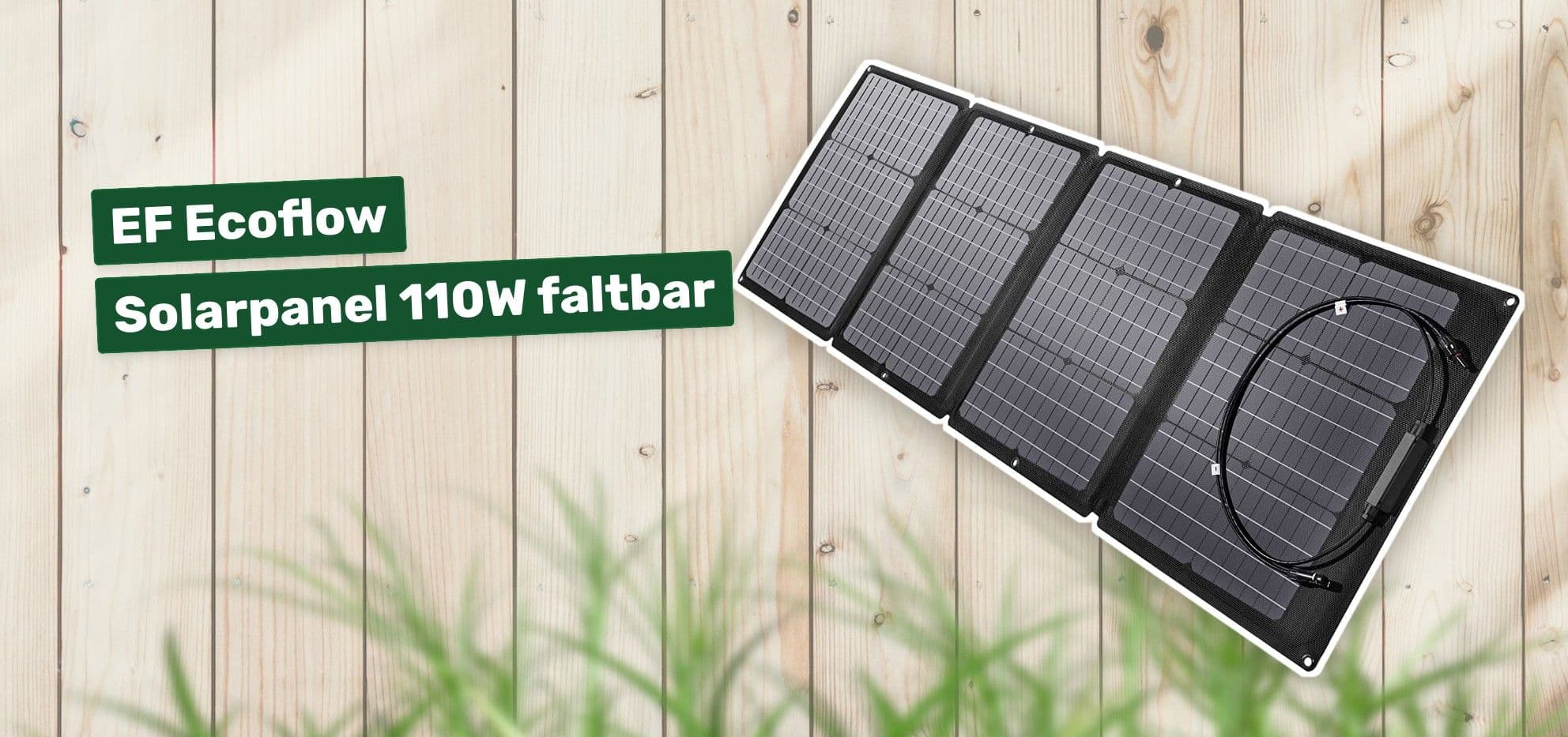 EF Ecoflow Solarpanel 110W faltbar