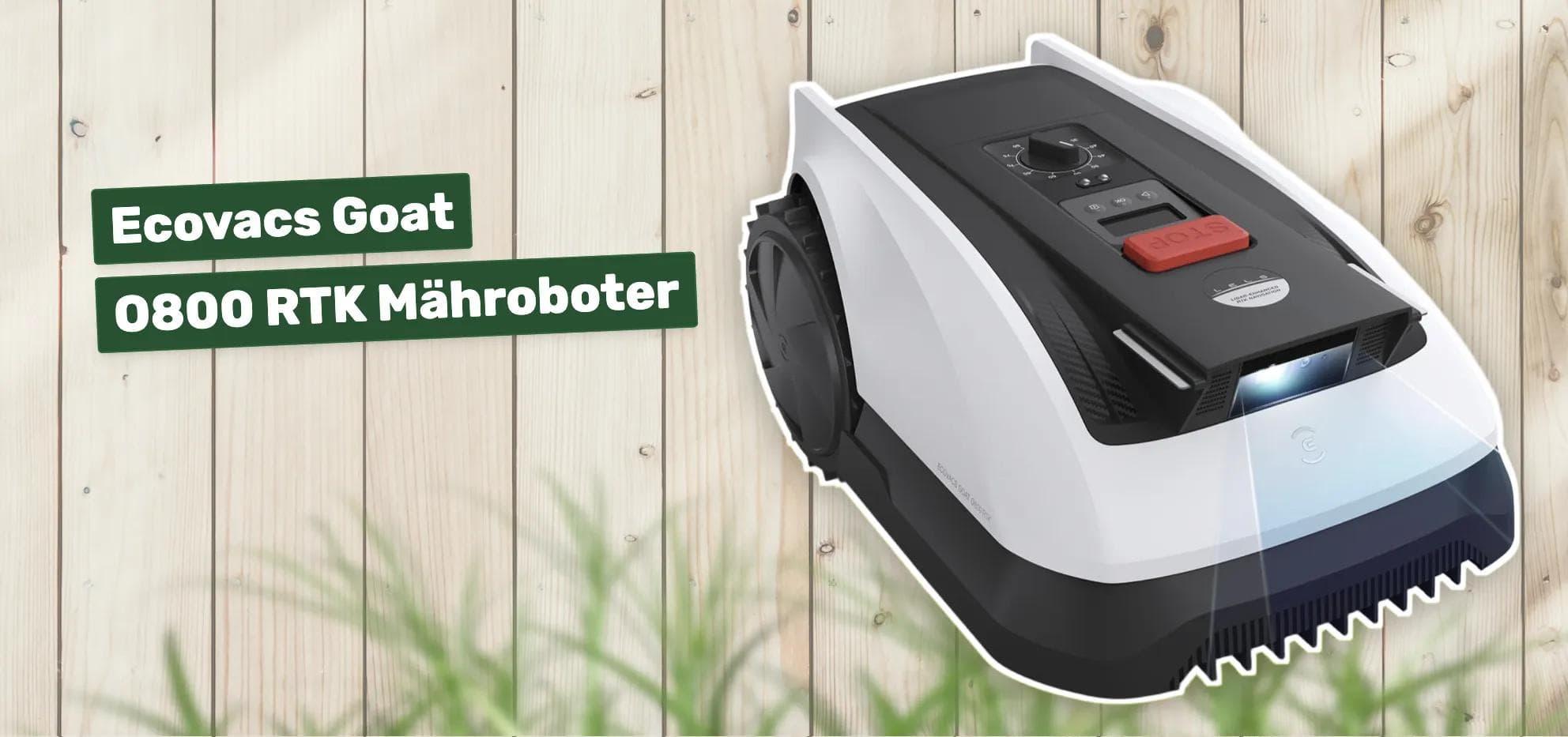 Ecovacs Goat O800 RTK Mähroboter