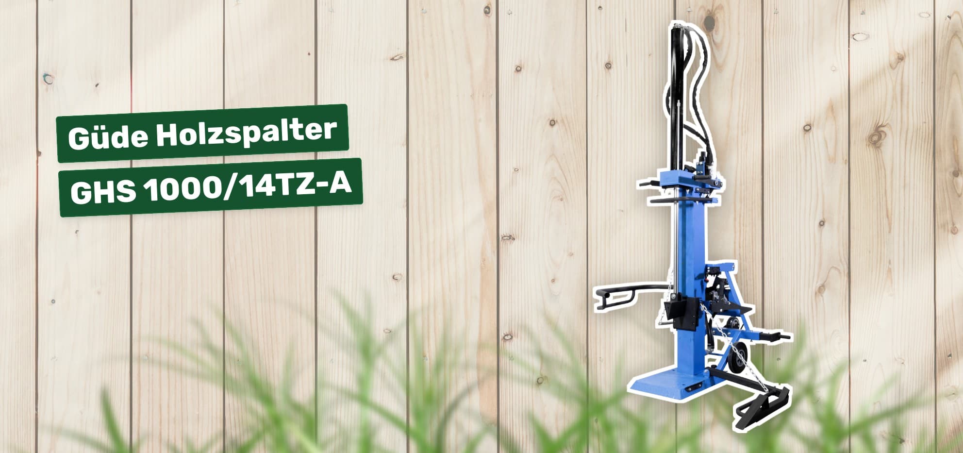 Güde Holzspalter GHS 1000/14TZ-A