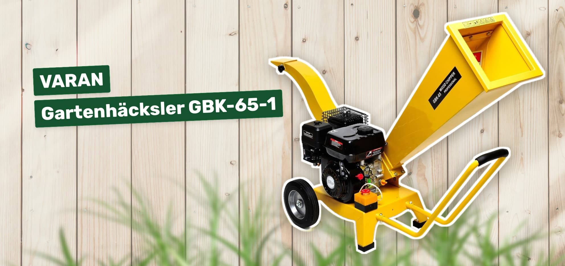 VARAN Gartenhäcksler GBK-65-1