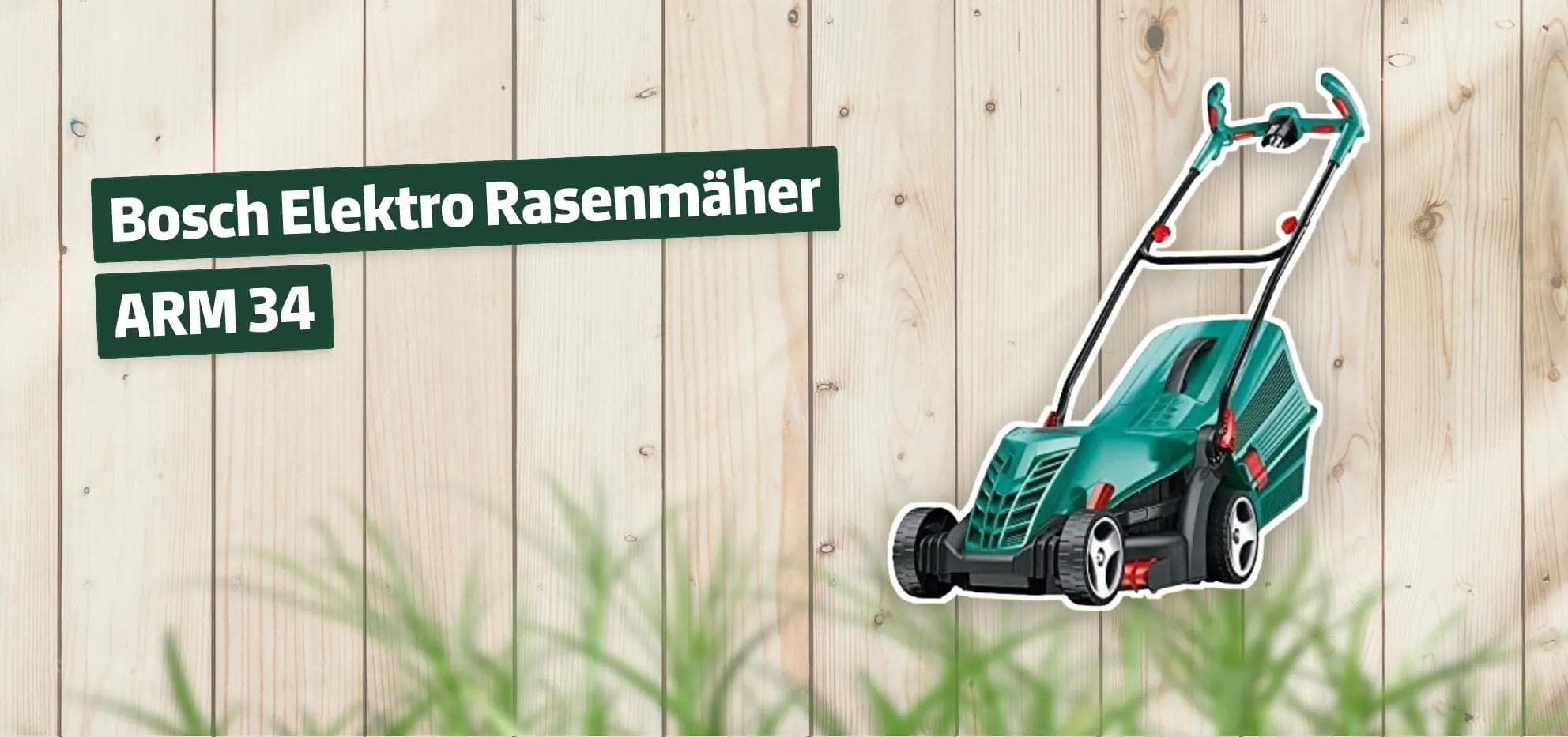 Bosch Elektro Rasenmäher ARM 34