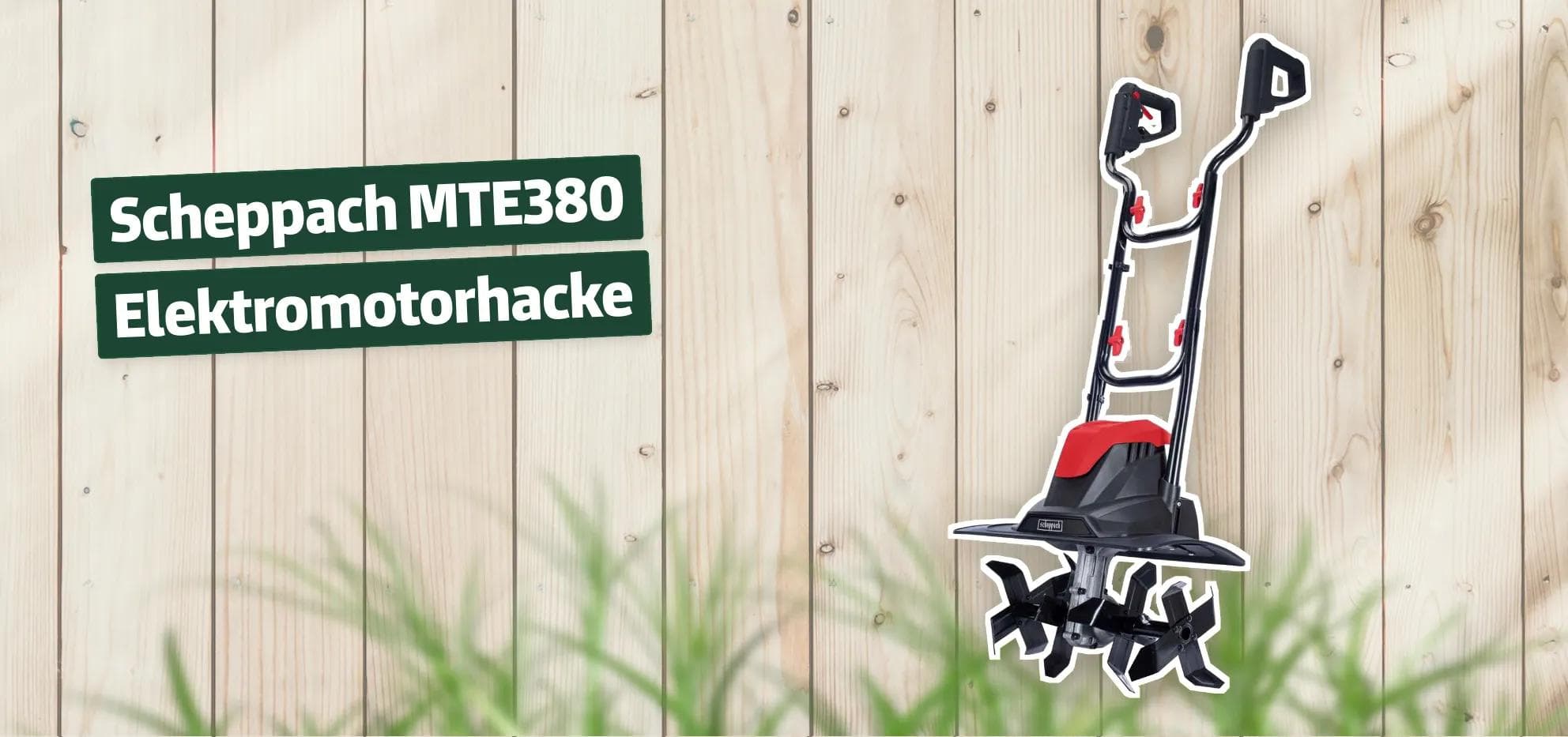 Scheppach MTE380 Elektromotorhacke