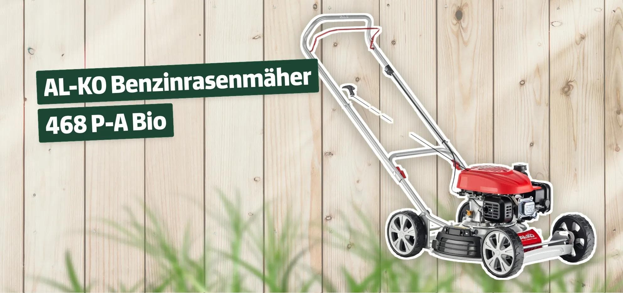 AL-KO Benzinrasenmäher 468 P-A Bio