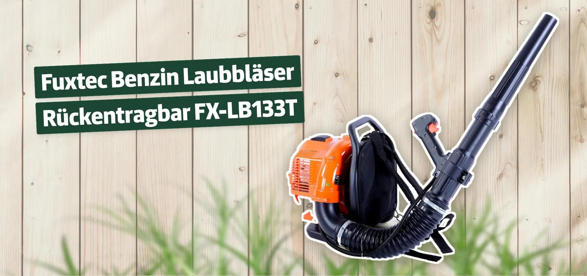 Fuxtec Benzin Laubbläser Rückentragbar FX-LB133T