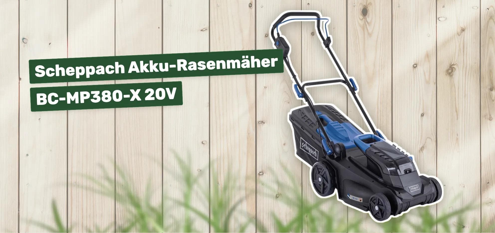 Scheppach Akku-Rasenmäher BC-MP380-X 20V
