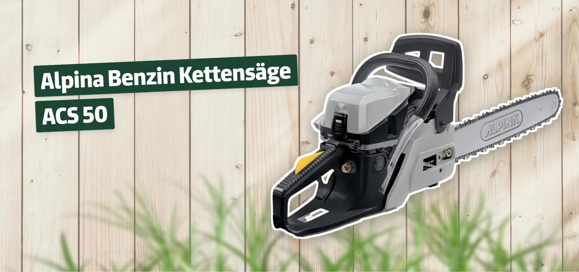 Alpina Benzin Kettensäge ACS 50
