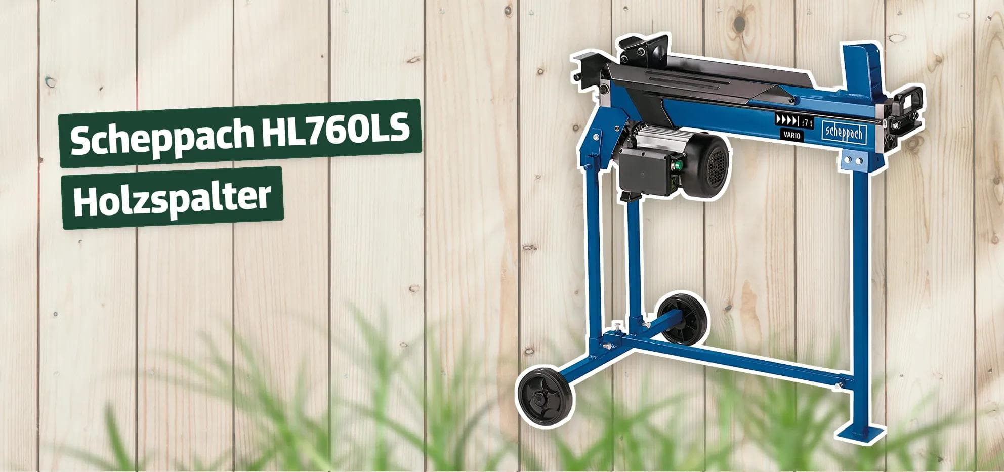 Scheppach HL760LS Holzspalter