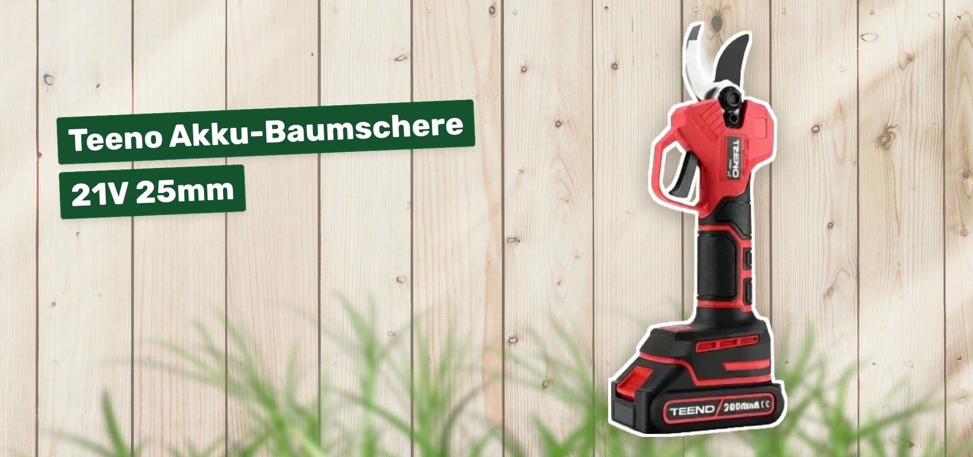 Teeno Akku-Baumschere 21V 25mm
