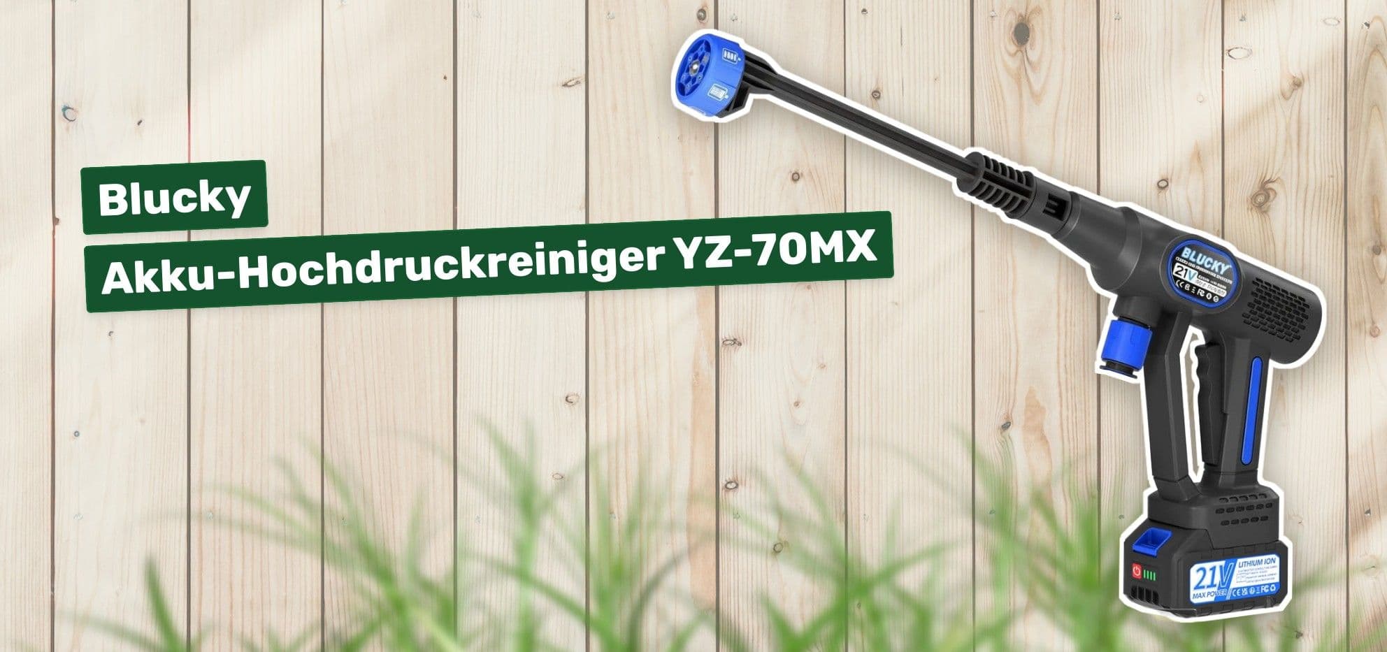 Blucky Akku-Hochdruckreiniger YZ-70MX