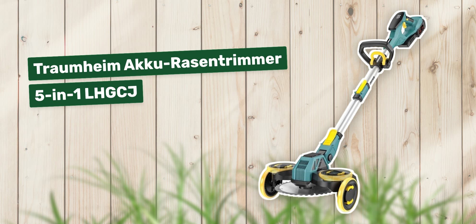 Traumheim Akku-Rasentrimmer 5-in-1 LHGCJ