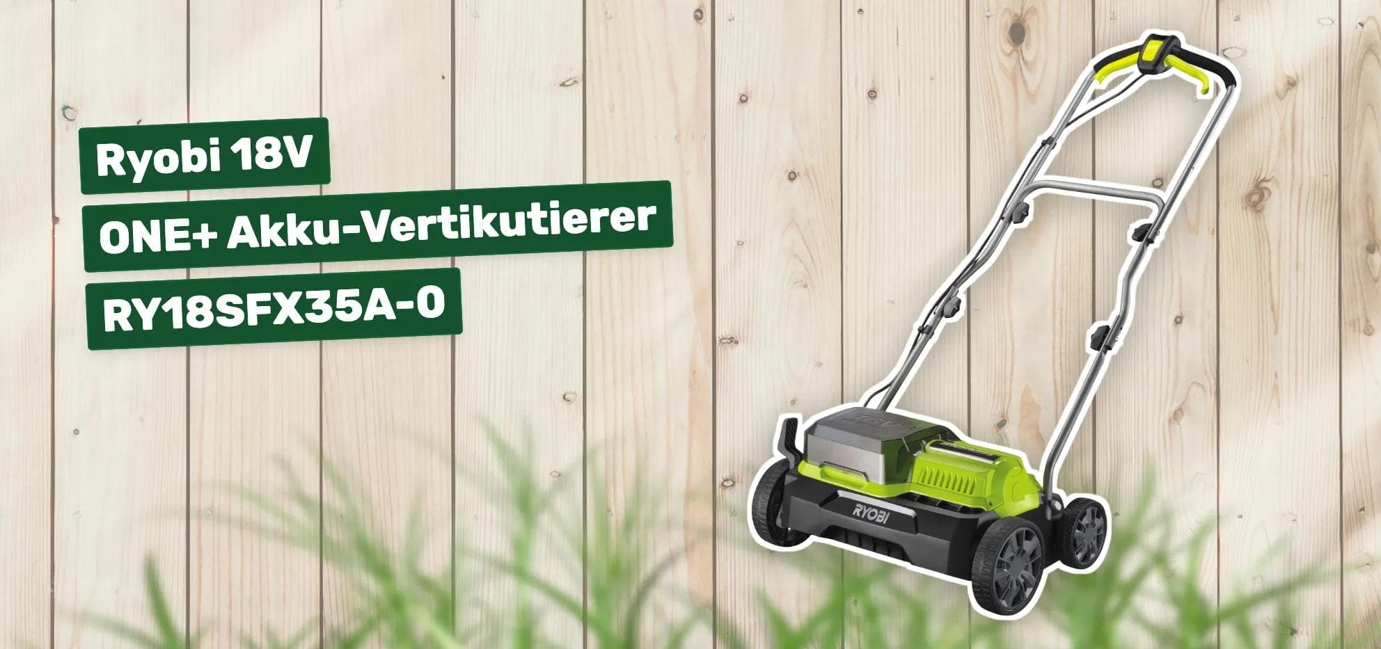 Ryobi 18V ONE+ Akku-Vertikutierer RY18SFX35A-0