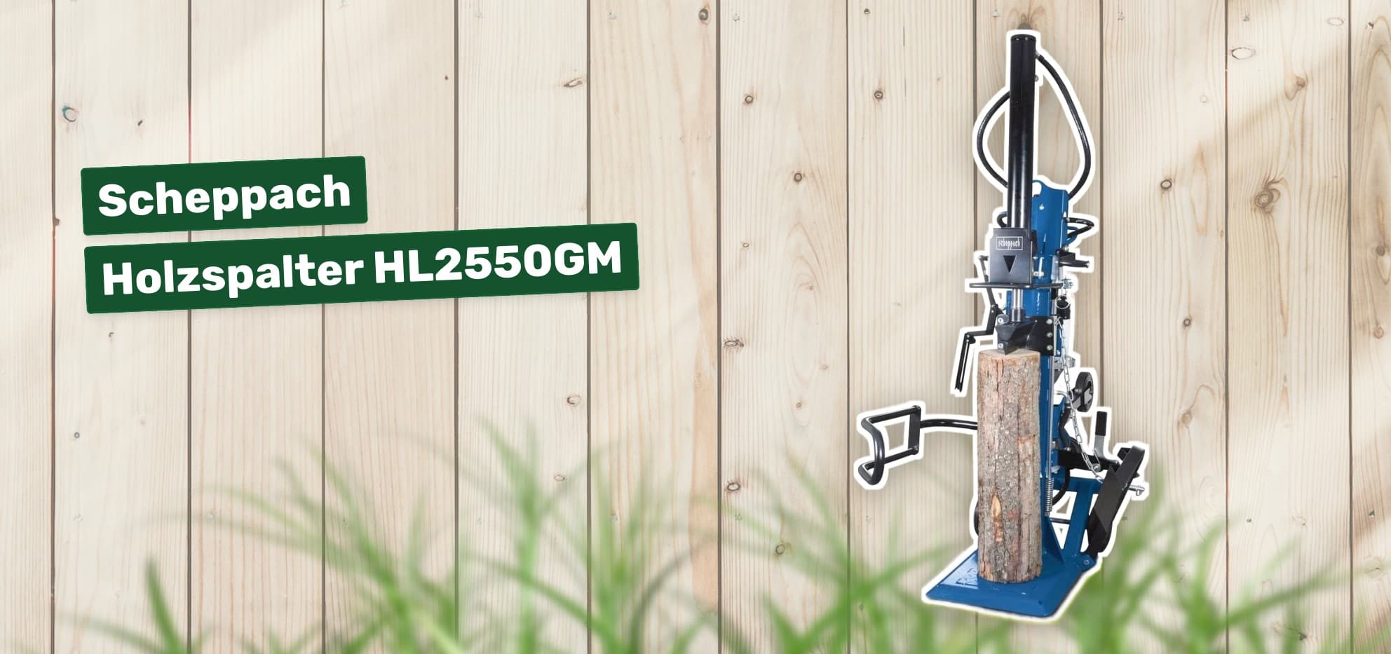 Scheppach Holzspalter HL2550GM