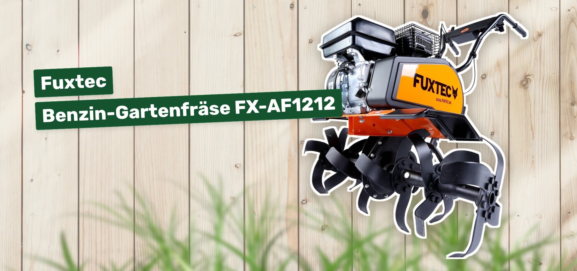 Fuxtec Benzin-Gartenfräse FX-AF1212