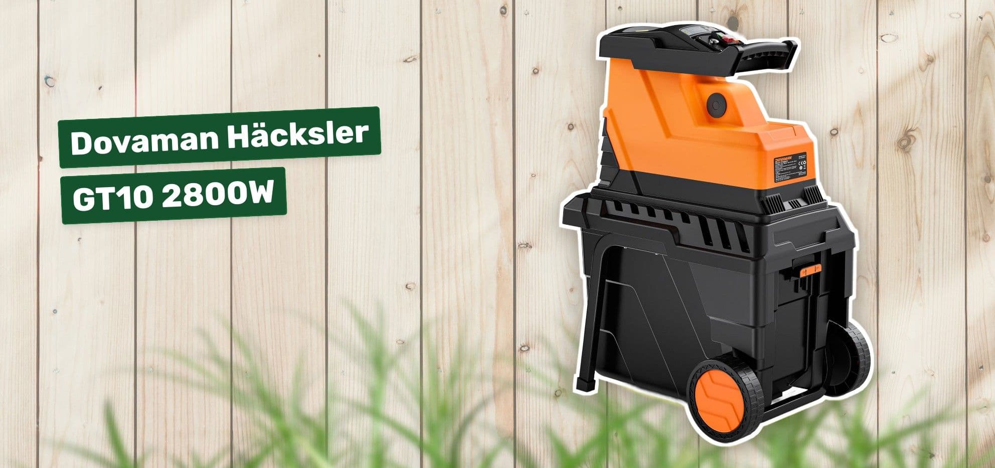 Dovaman Häcksler GT10 2800W
