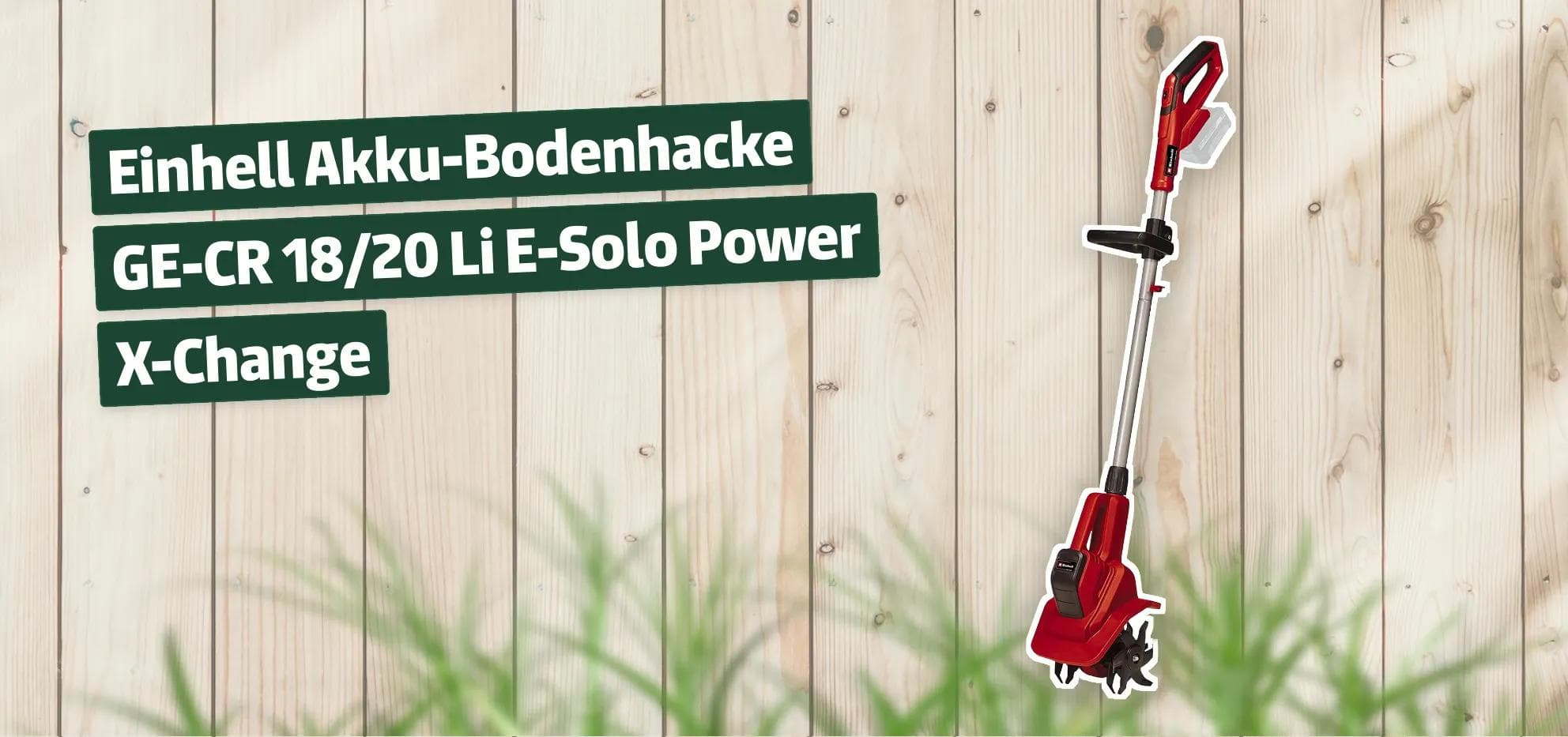 Einhell Akku-Bodenhacke GE-CR 18/20 Li E-Solo Power X-Change