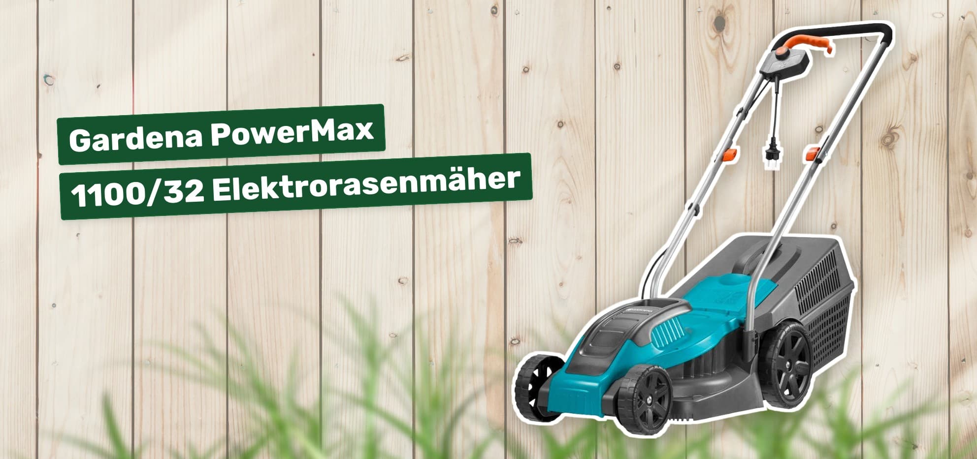 Gardena PowerMax 1100/32 Elektrorasenmäher