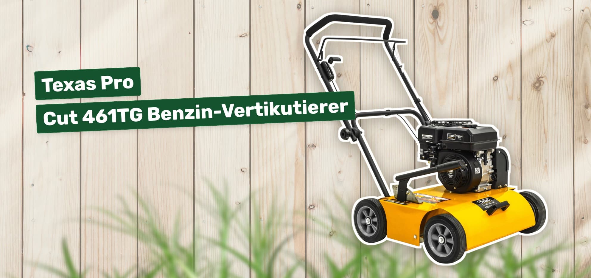 Texas Pro Cut 461TG Benzin-Vertikutierer
