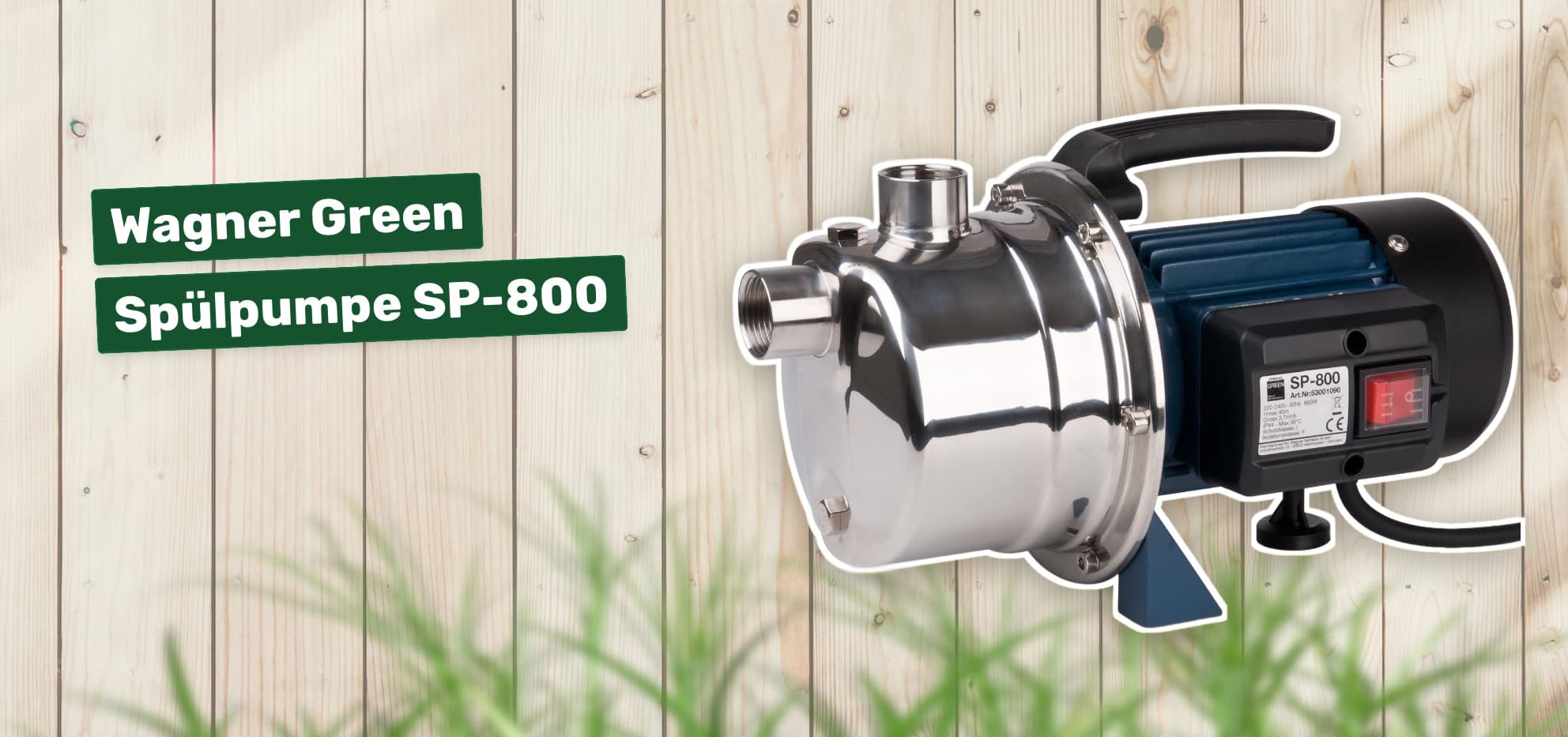 Wagner Green Spülpumpe SP-800