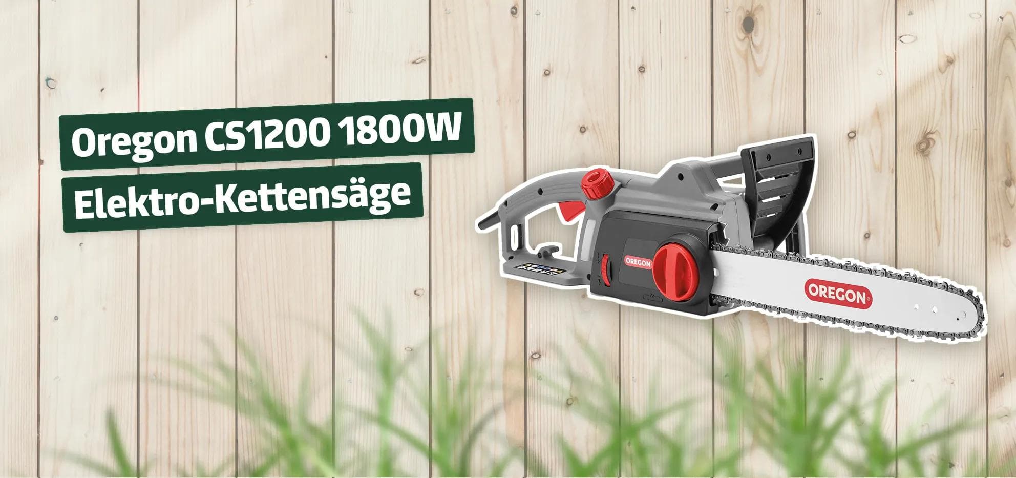 Oregon CS1200 1800W Elektro-Kettensäge