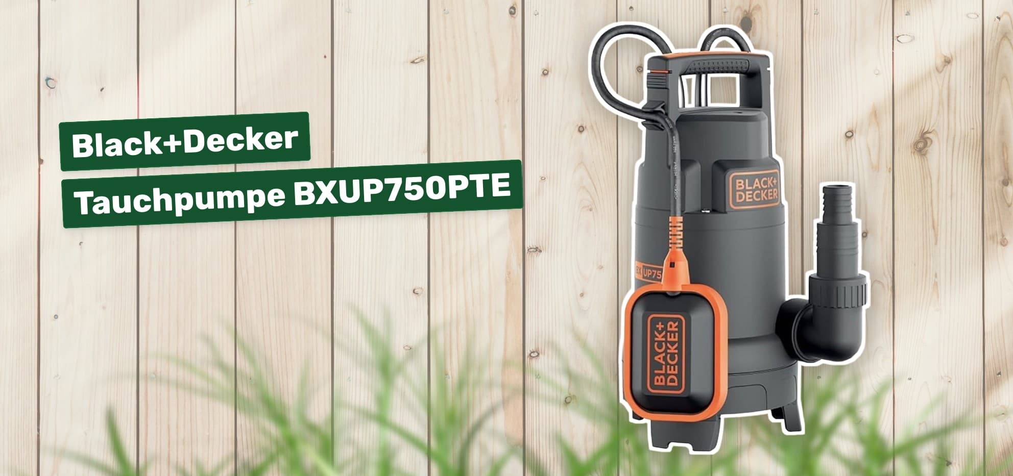 Black+Decker Tauchpumpe BXUP750PTE