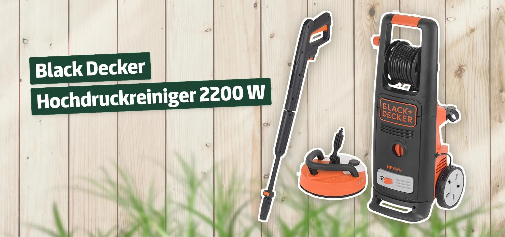 Black+Decker Hochdruckreiniger 2200 W